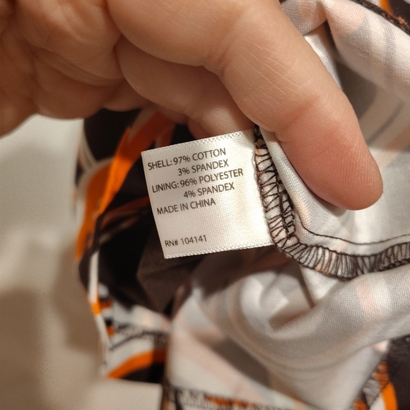 Lady Hagen Women's Retro Print Excursion Golf Tennis Skirt Skort  14 Resortwear - Picture 6 of 7